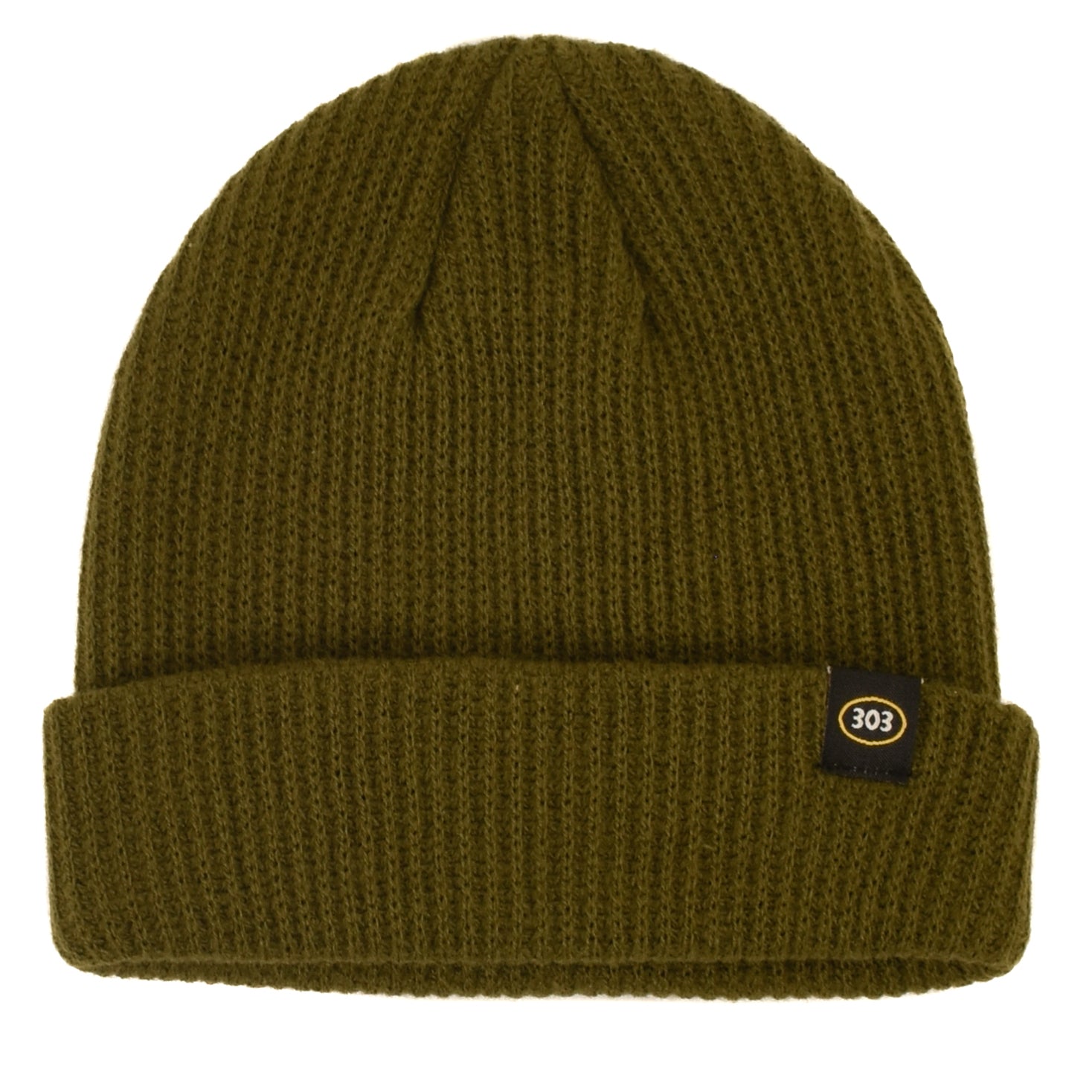 303 Boards - Dock-Wear Oval Beanie (Olive) – 303boards.com