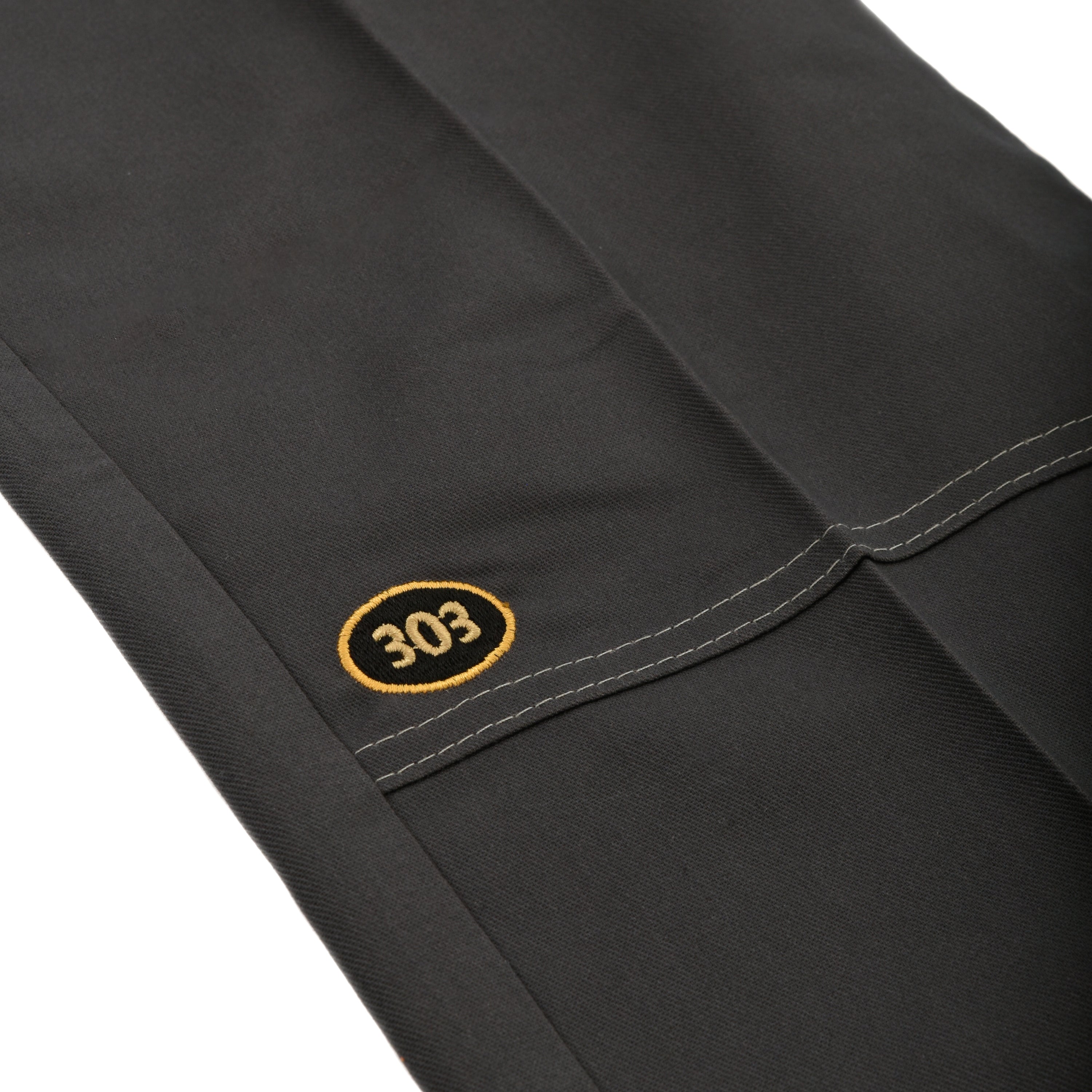 303 Boards - 303 X Paky Wild Frontier X Dickies Skateboarding Regular Fit Double Knee Pants (Charcoal) *SALE