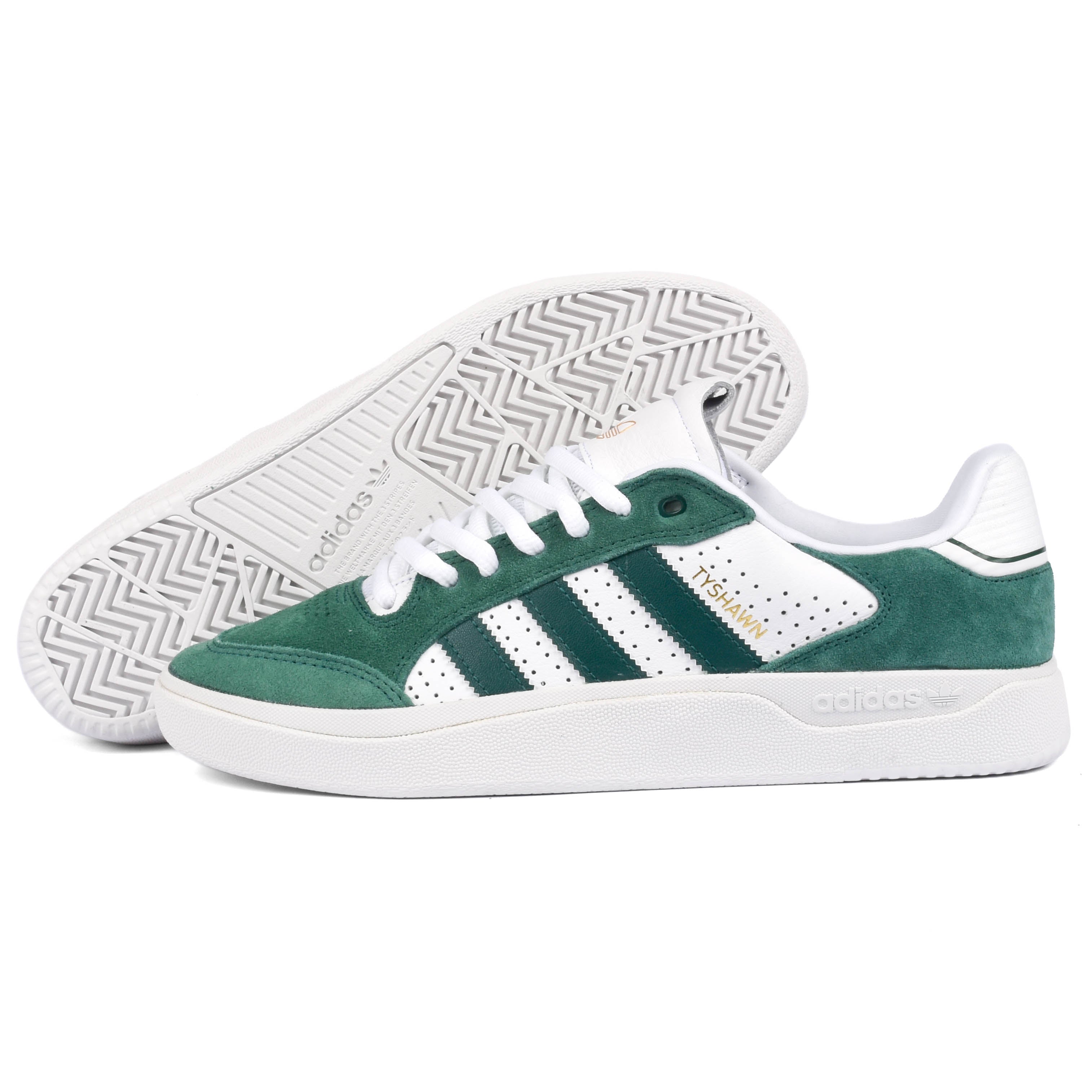 バスヒーター ホワイト・グリーン Adidas - Tyshawn Low (Green/Green/White) *SALE – 303boards.com