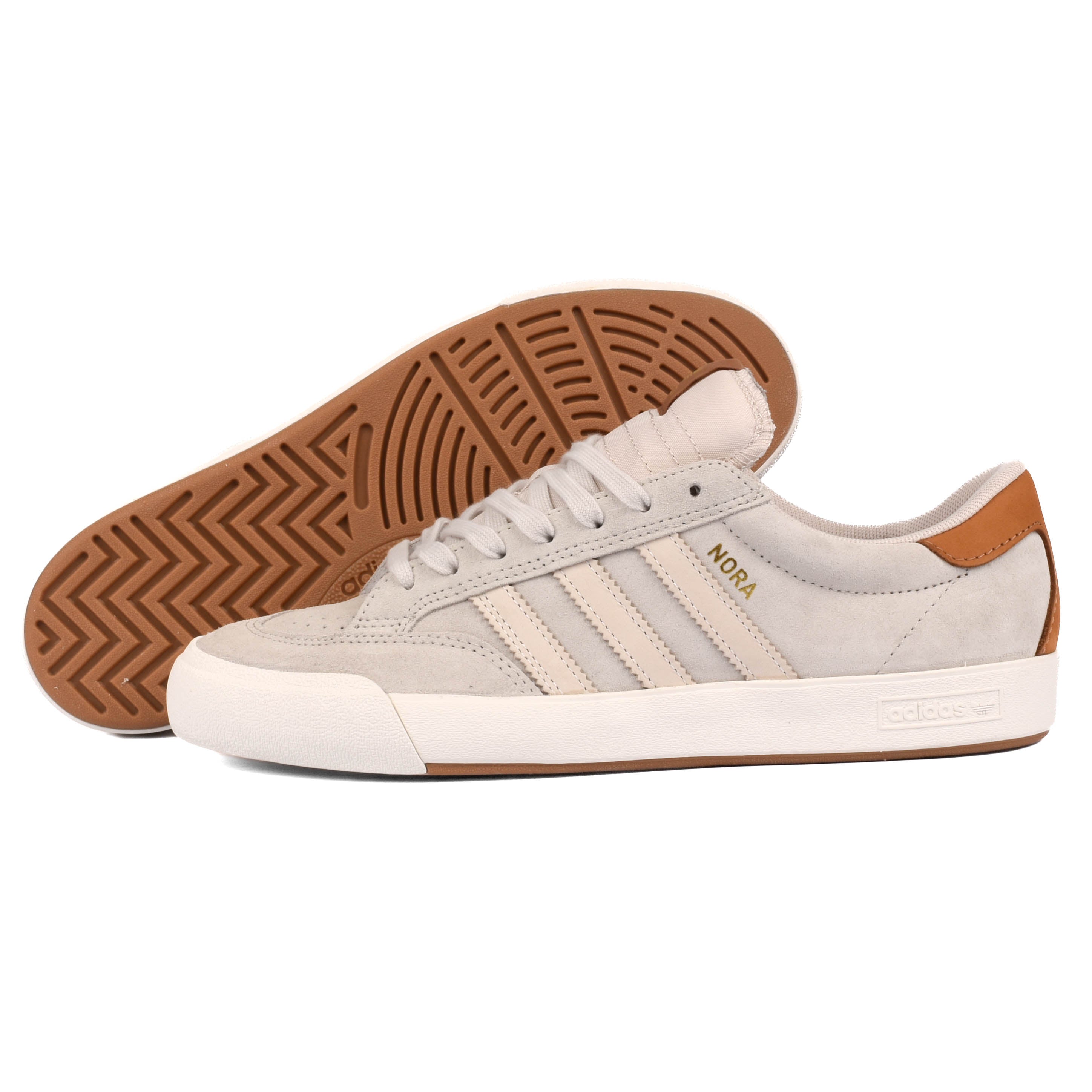 adidas Nora (Aluminum / White / Gold) 9 adidas Nora (Aluminum / White / Gold) 9