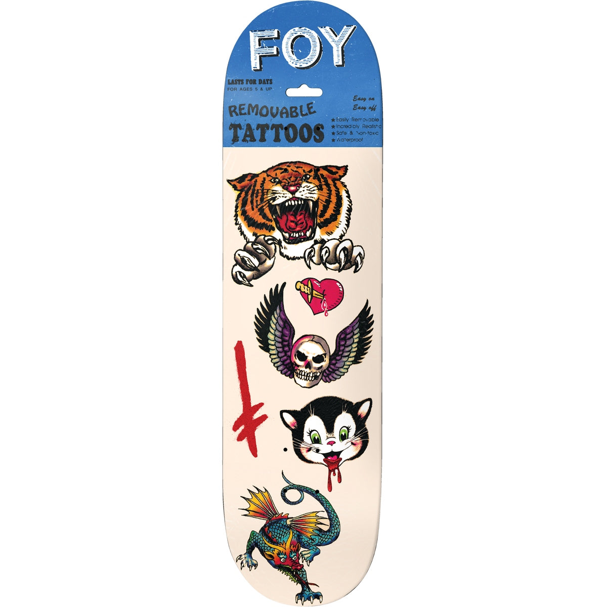 Deathwish - Jamie Foy Tattoos Deck (8.3875")