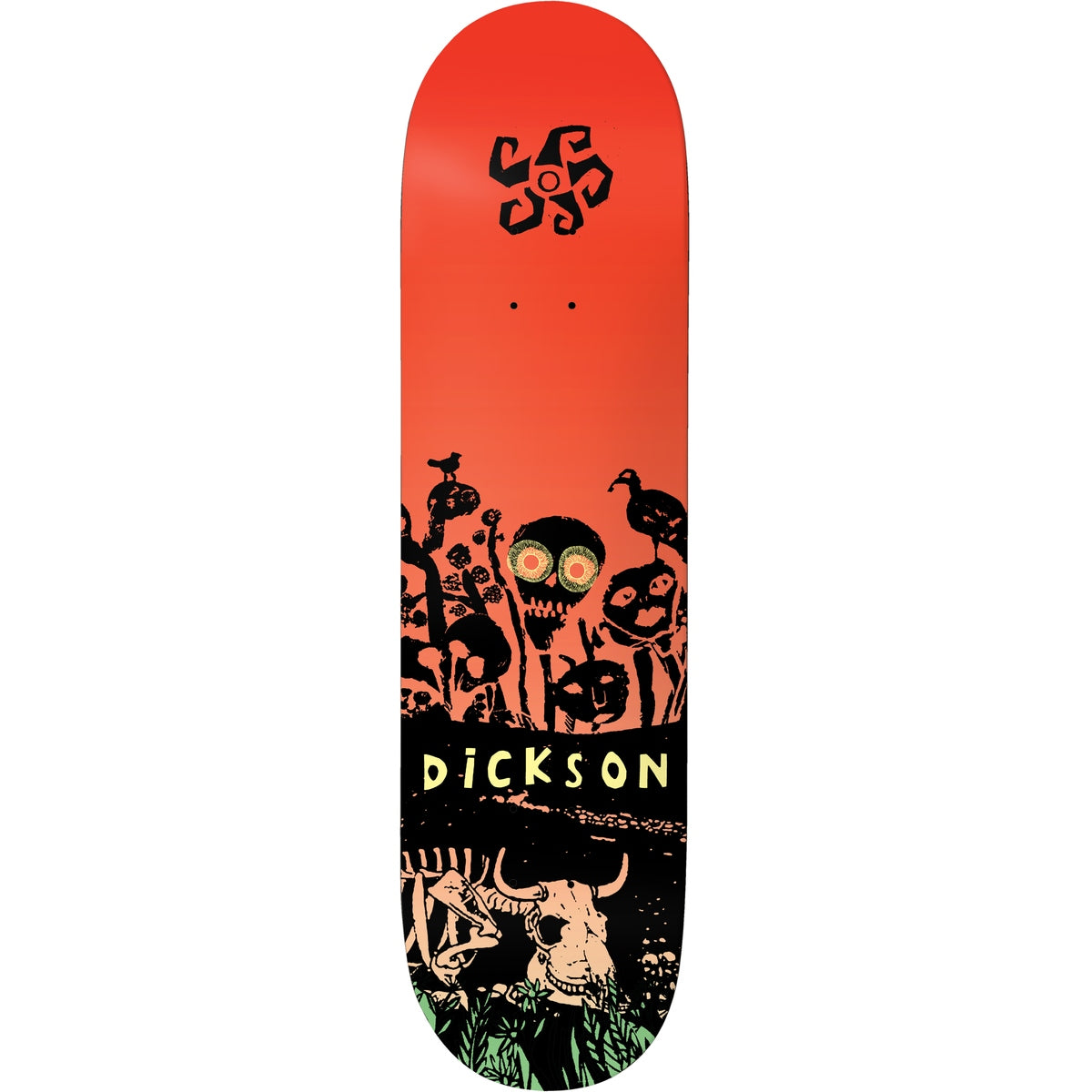 Deathwish - Jon Dickson Flowers Deck (8.25")