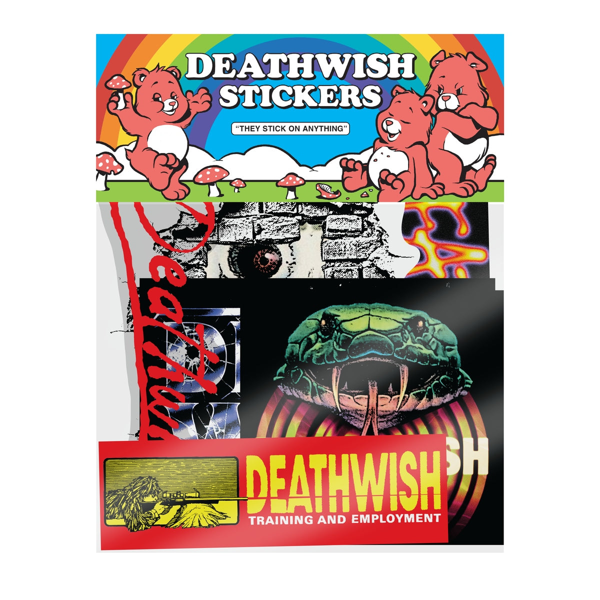 Deathwish - Kumate Sticker 7 Pack