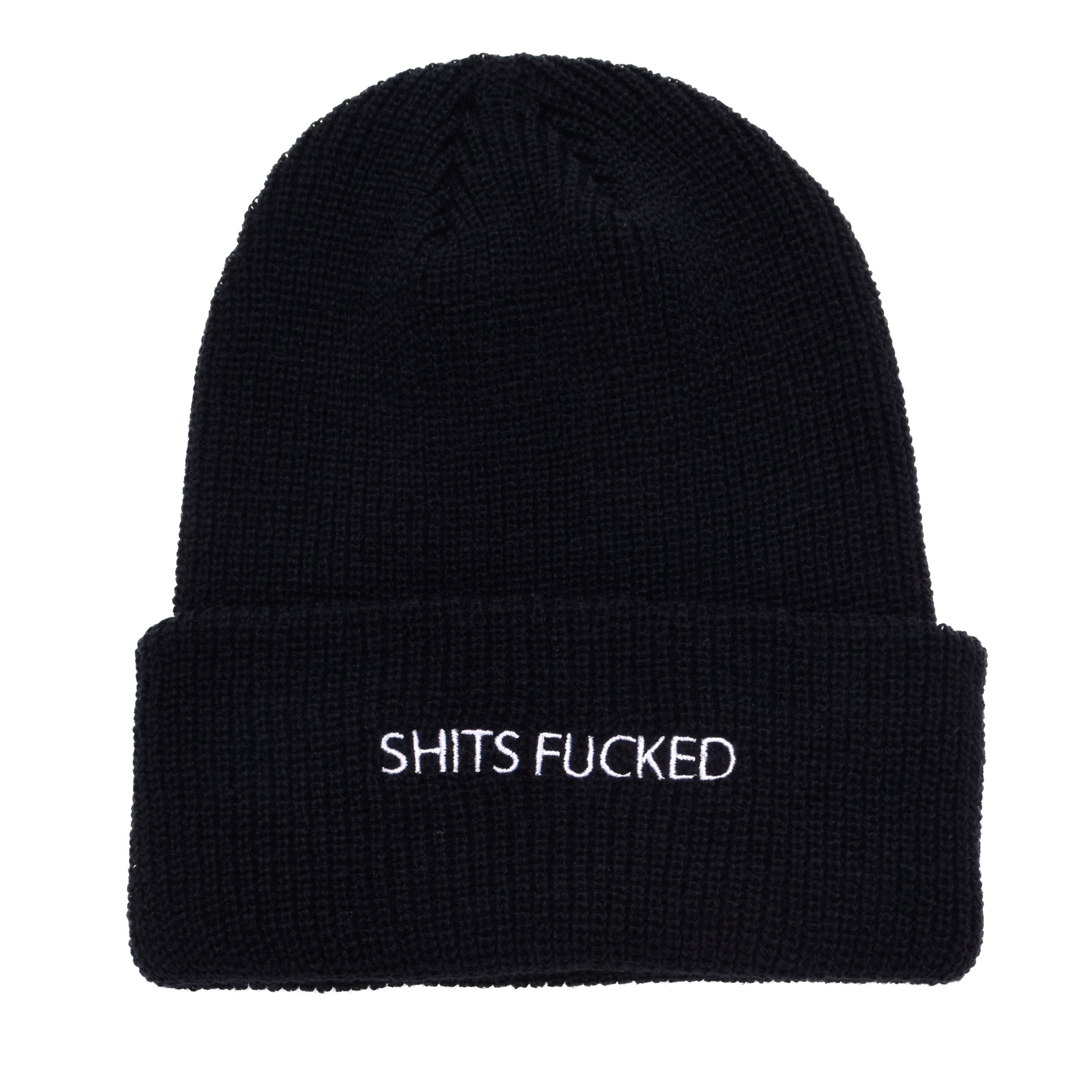 Designer Trash - Shits Fucked Beanie (Black)