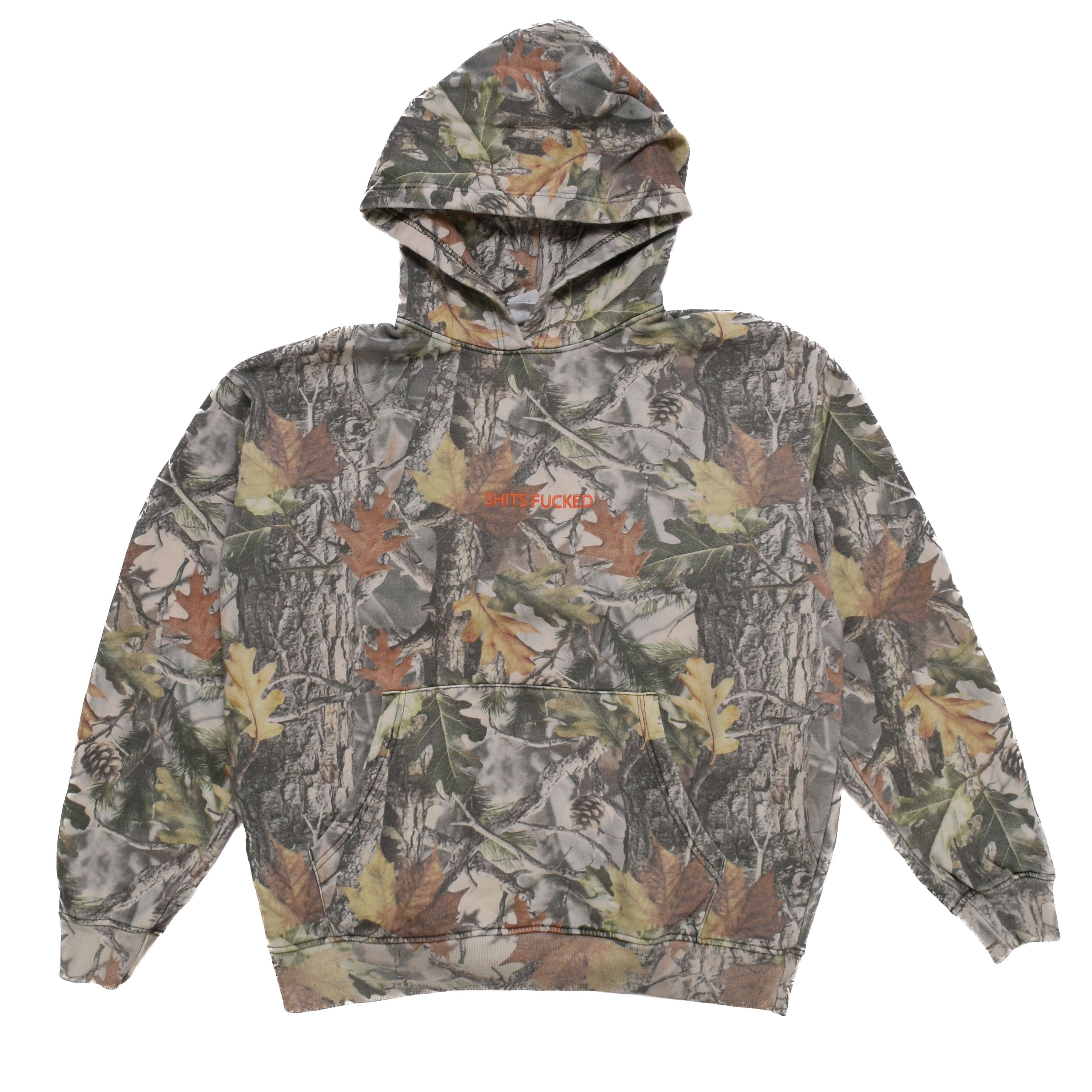 Designer Trash - Shits Fucked Hoodie (Camo)