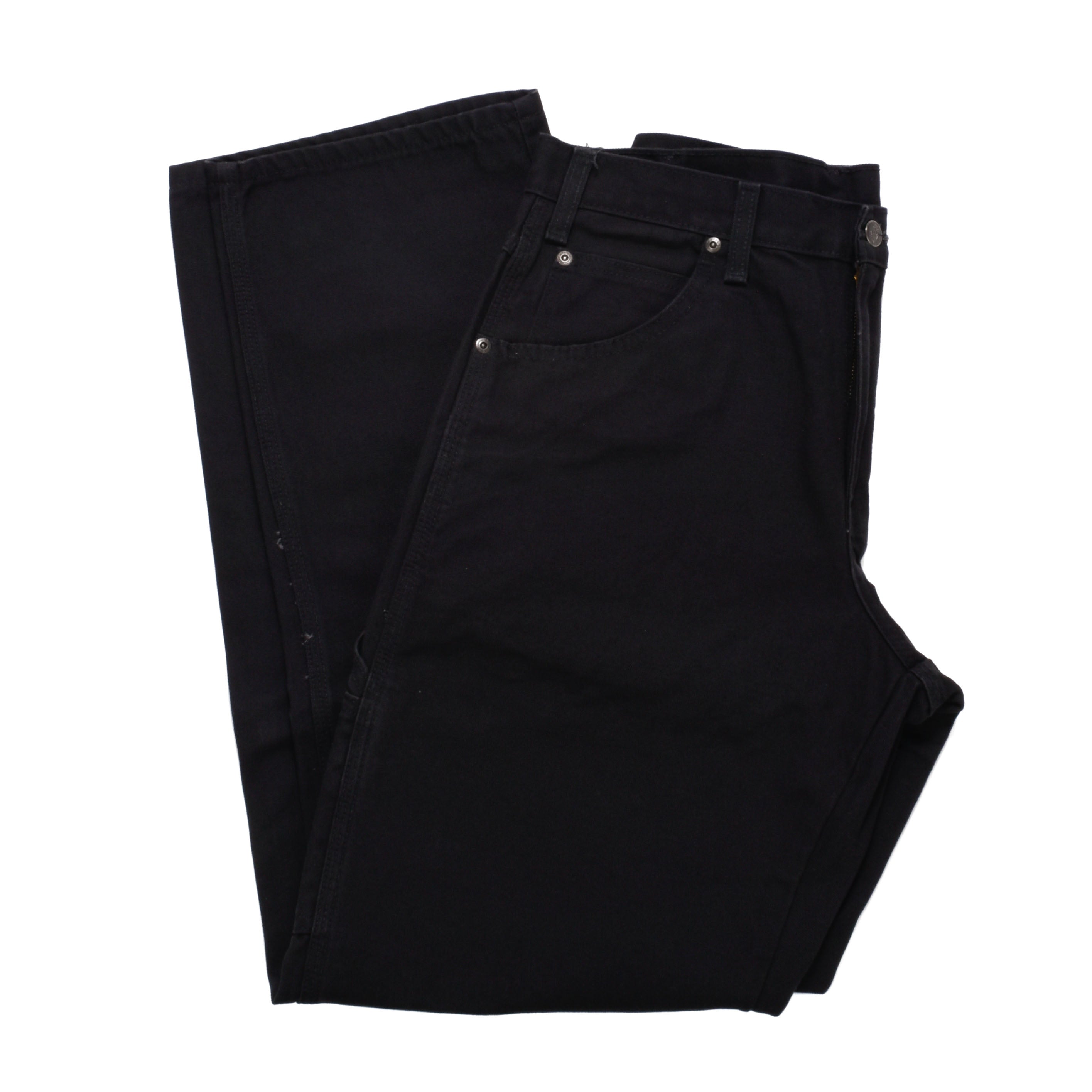 Dickies - Relaxed Fit Heavyweight Duck Carpenter Pants (Black)