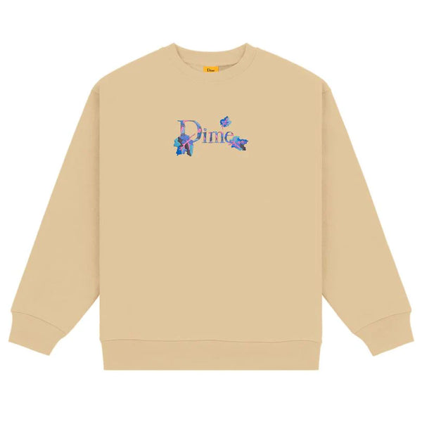 Dime - Classic Leafy Crewneck (Sand) *SALE – 303boards.com