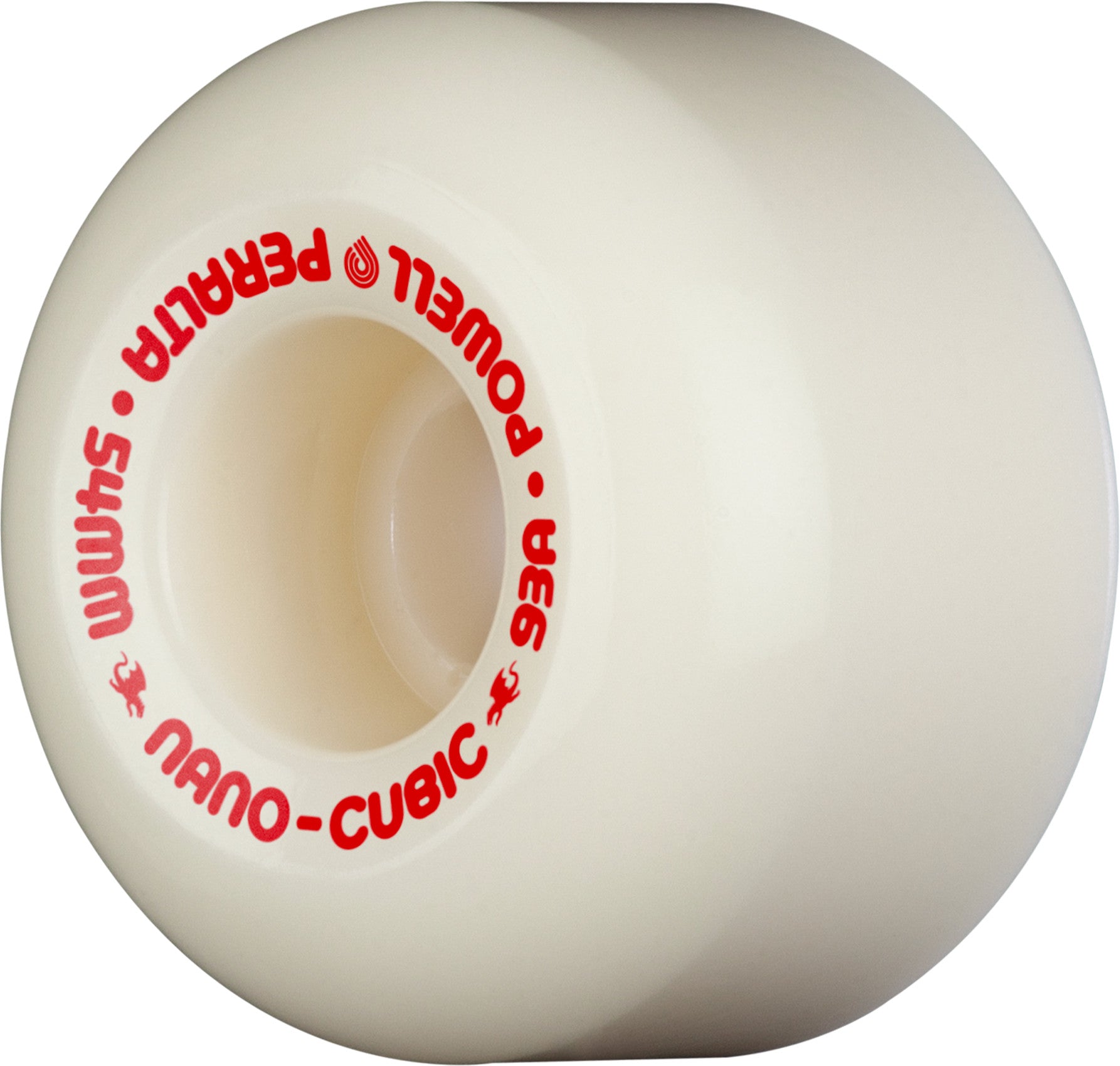 Powell - Dragon Formula Red Nano Cubic 93A Wheels (54mm/60mm)