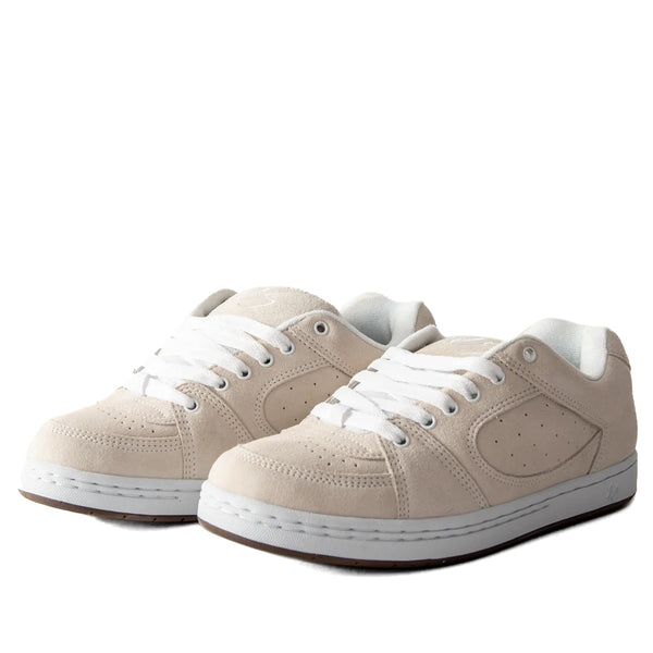 es skateboarding accel og ホワイト　エス　スケシュー Es - Accel OG (White/Gum) *SALE – 303boards.com