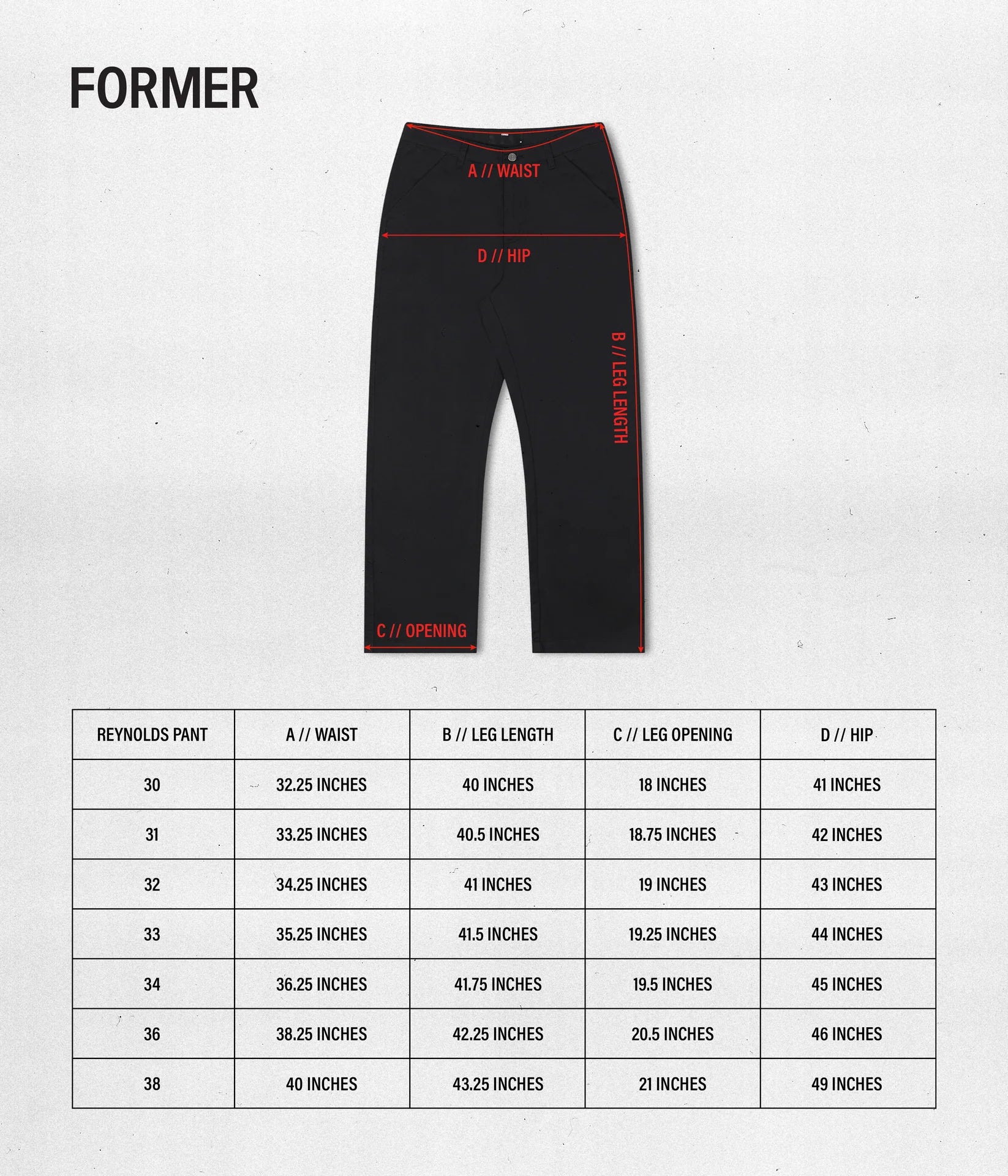 Former - Reynolds Denim Pant (Washed Black)