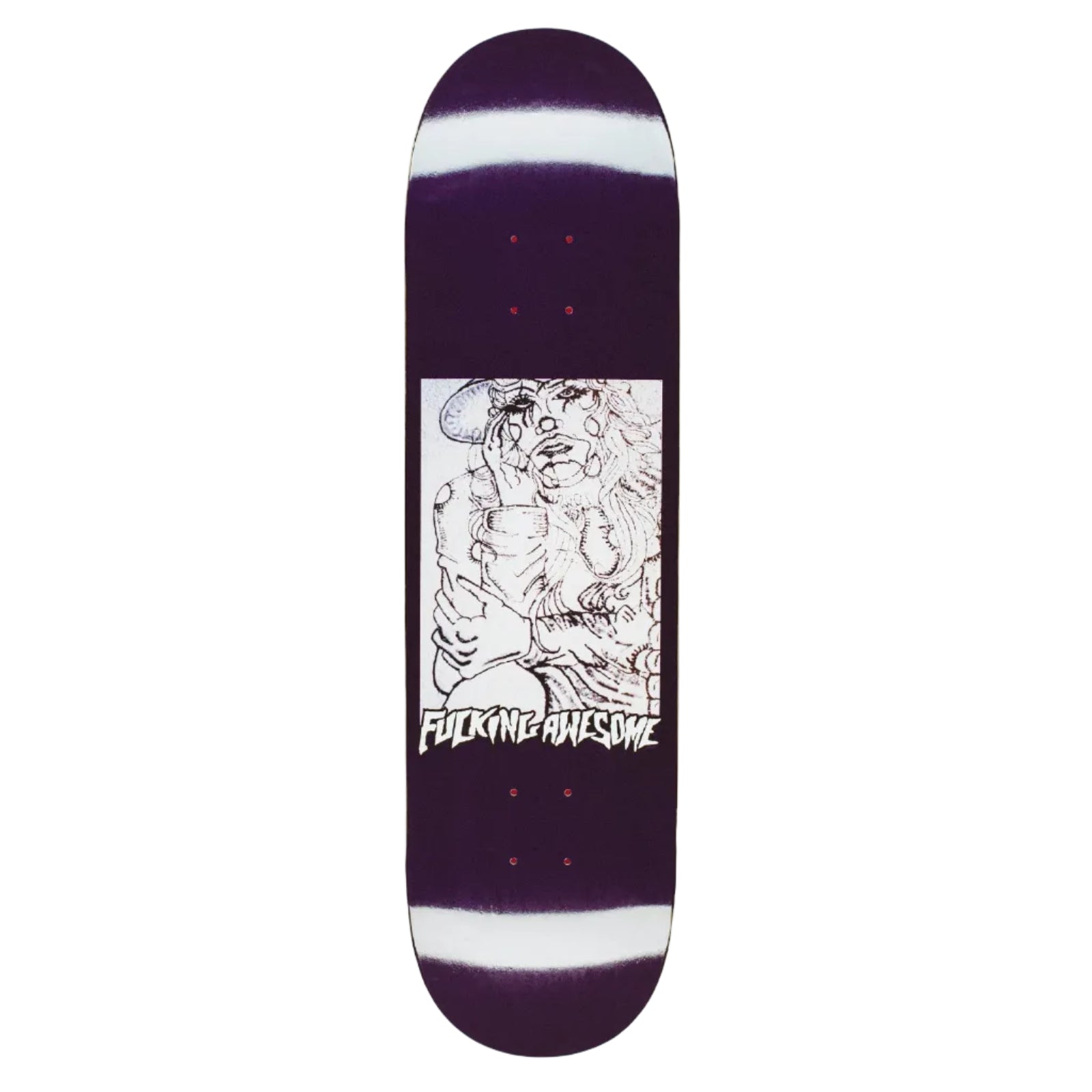 Fucking Awesome - Louie Lopez Mural Twin Tail Deck (8.38")