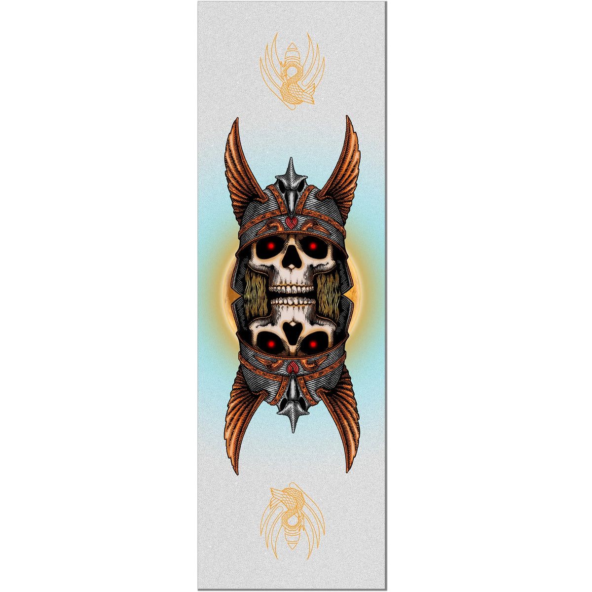 Powell - Andy Anderson Skull Egg Clear Griptape