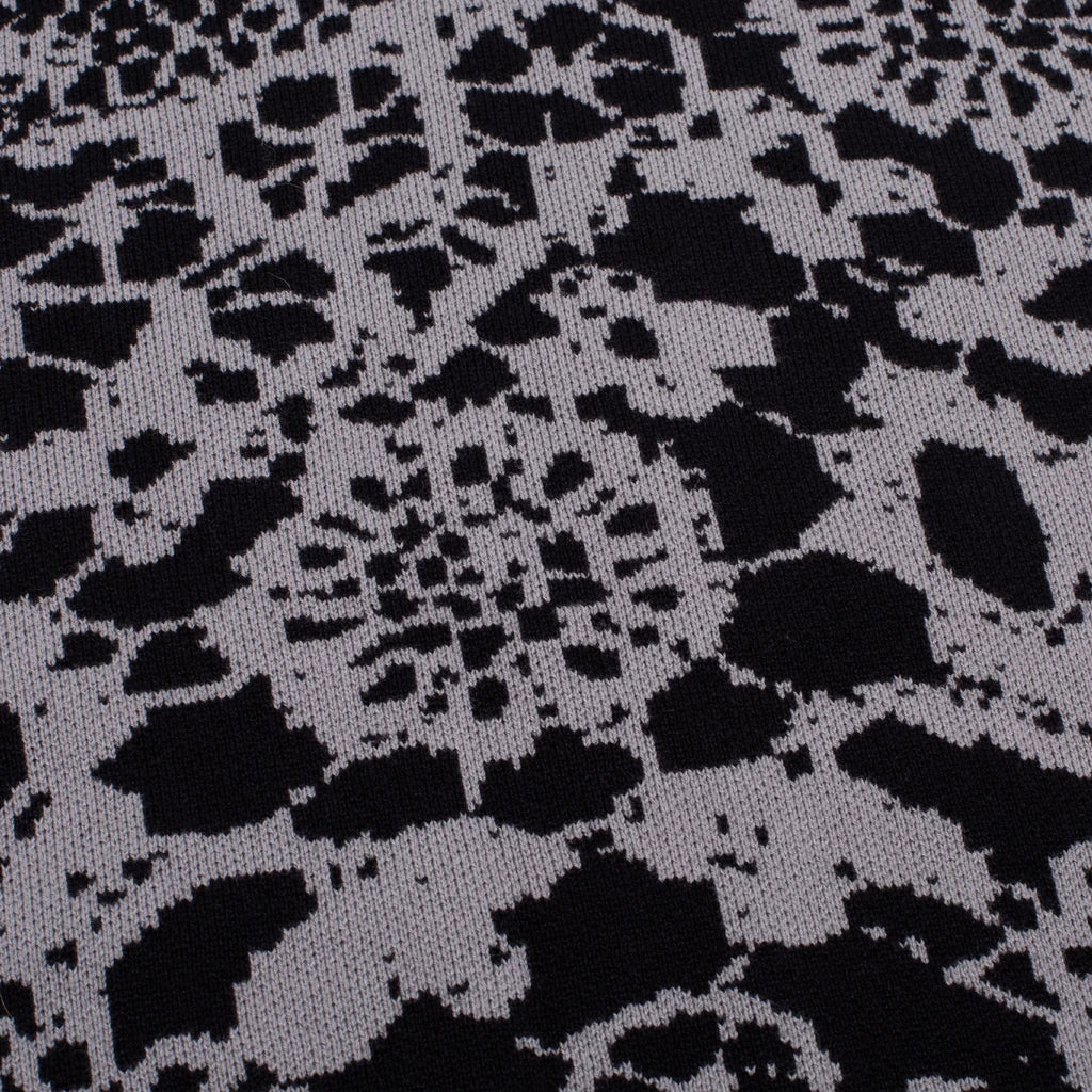 GX1000 - Jacquard Knit Sweater Laced (Grey/Black)