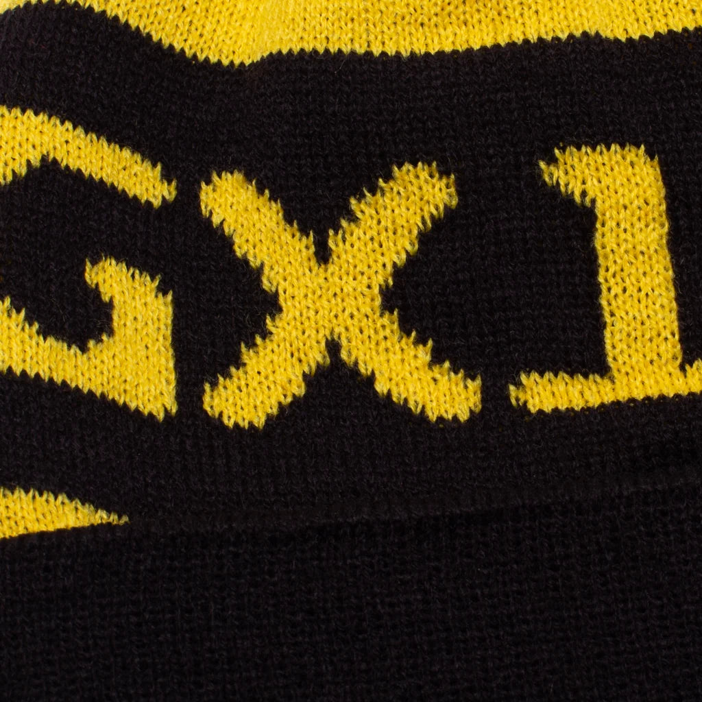 GX1000 - OG Logo Beanie (Black Yellow Font)