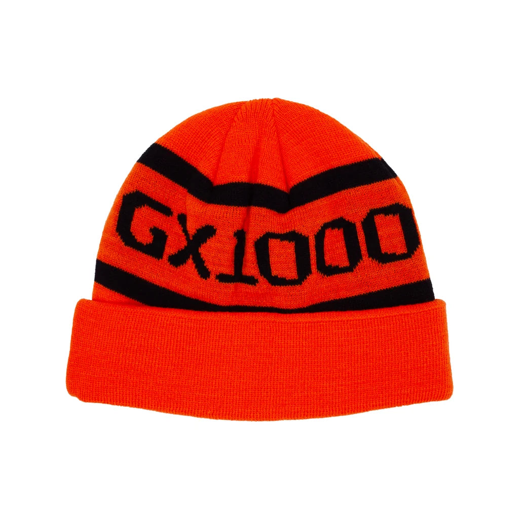 GX1000 - OG Logo Beanie (Orange Black Font)