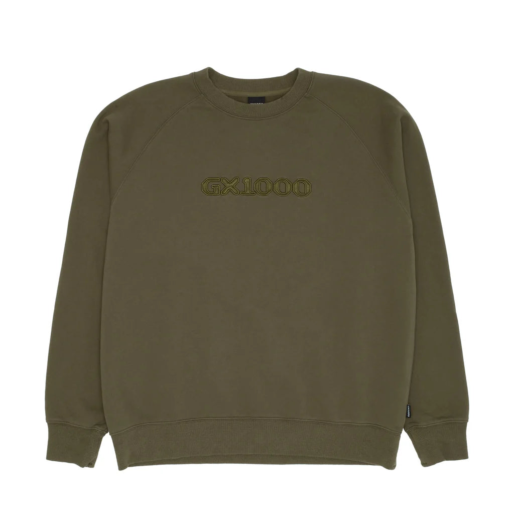GX1000 - OG Logo Crewneck Sweater (Military Green)