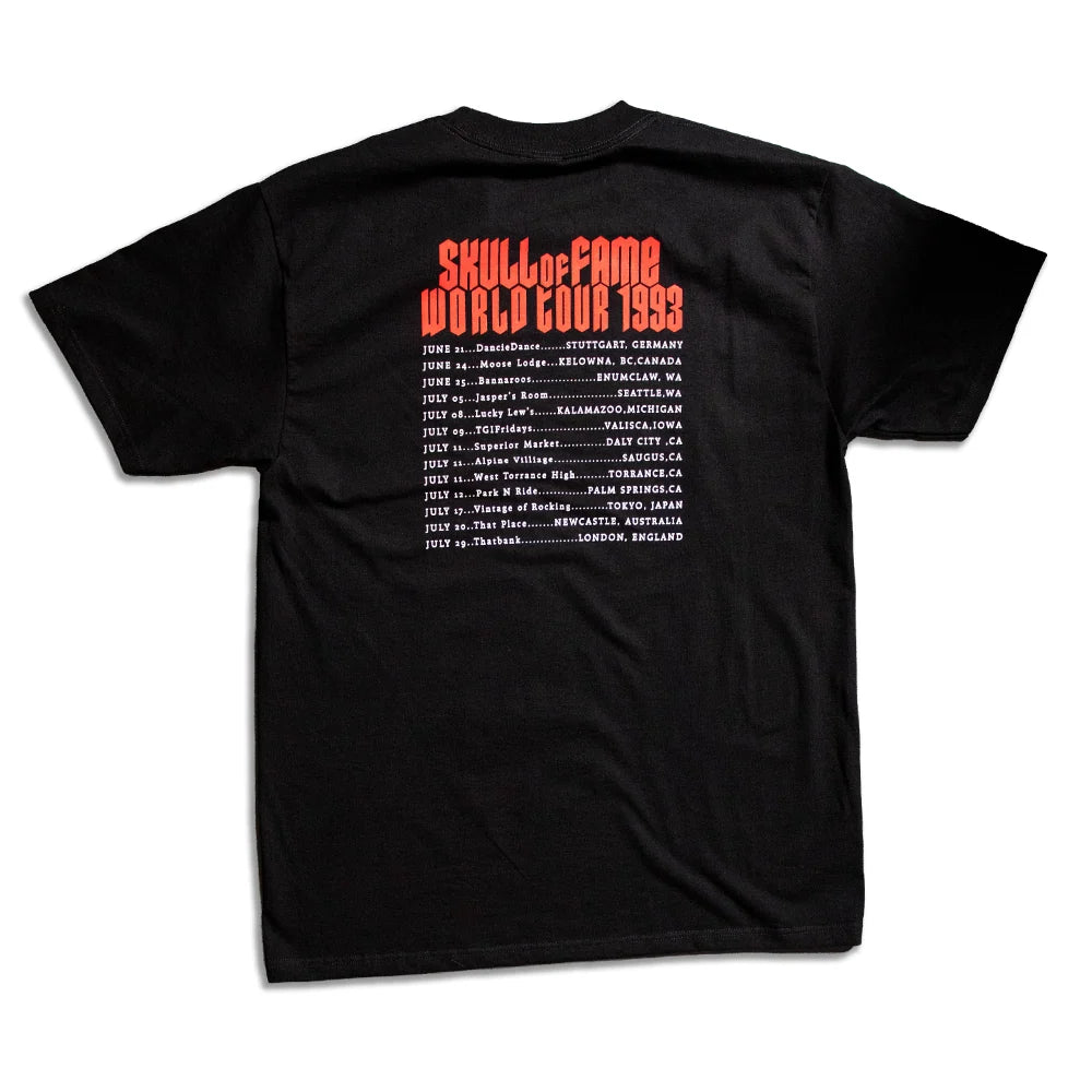 Girl - Skull Of Fame World Tour Tee (Black)
