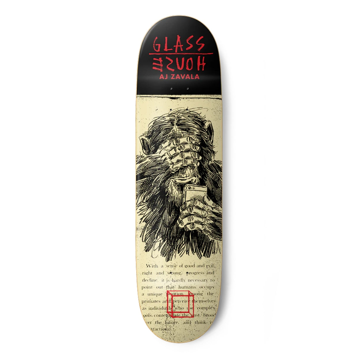 Glass House - Aj Zavala See No Evil Deck (8.5")