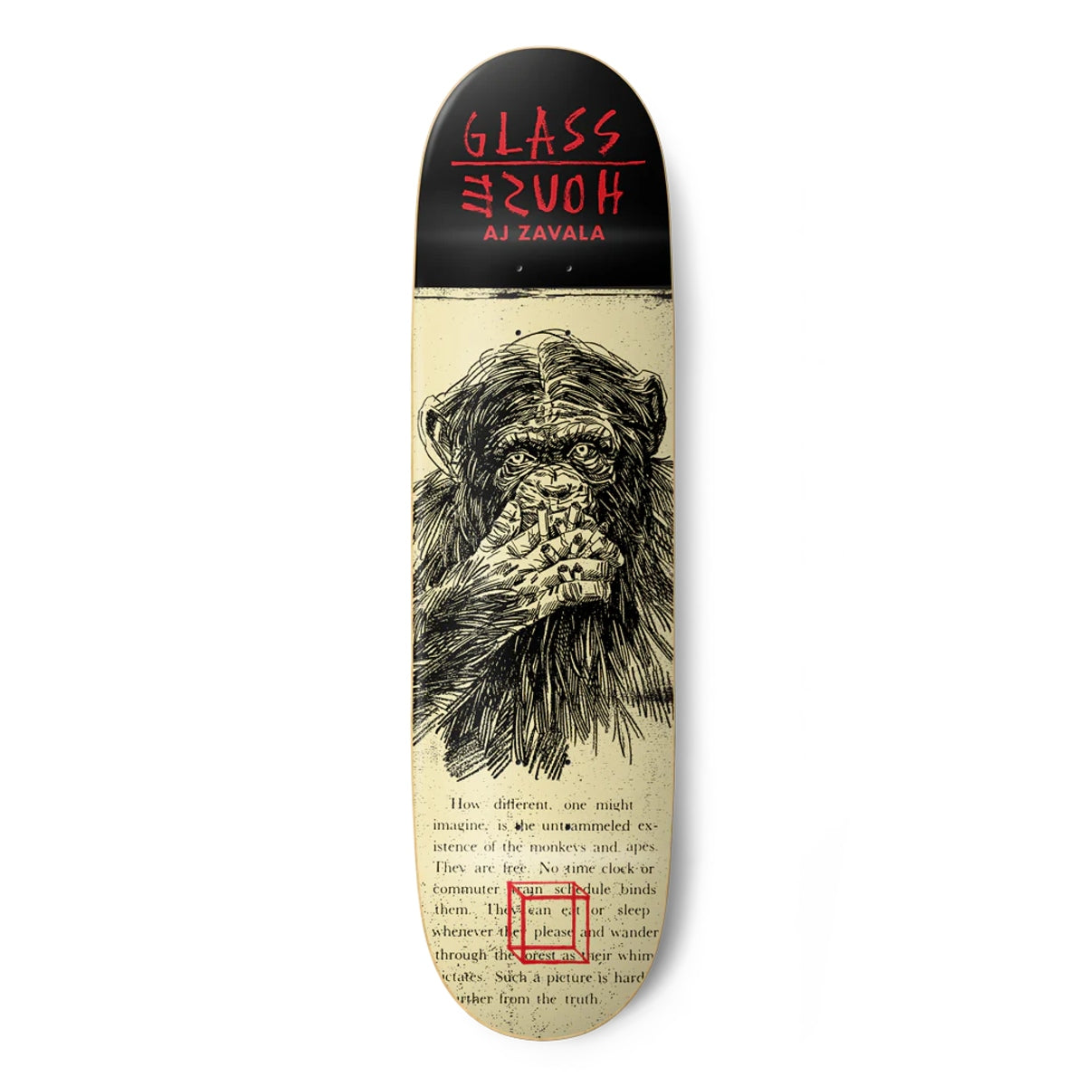 Glass House - Aj Zavala Speak No Evil Deck (8.5")