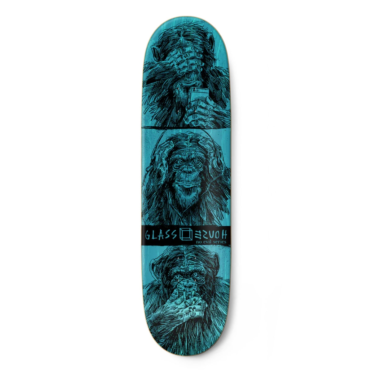 Glass House - Aj Zavala Speak No Evil Deck (8.5")