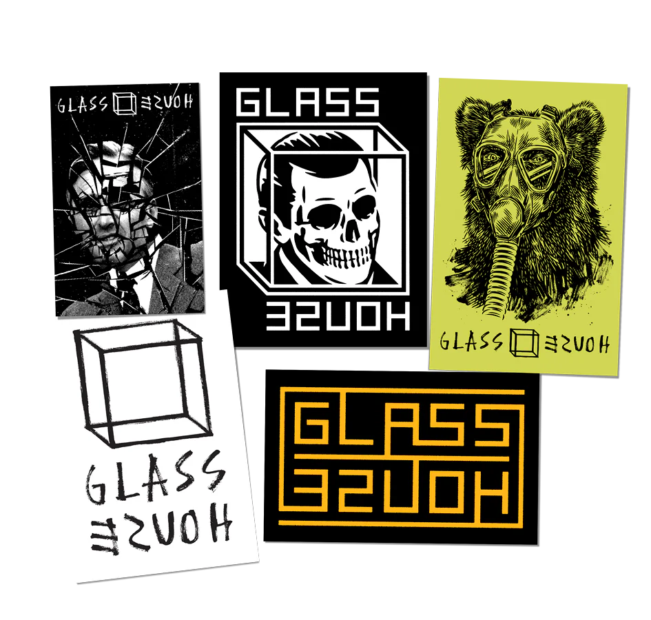 Glass House - Sticker Pack 3 (10 Stickers)