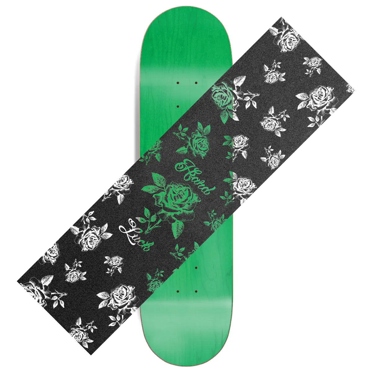 Hard Luck - Roses C-Thru Griptape