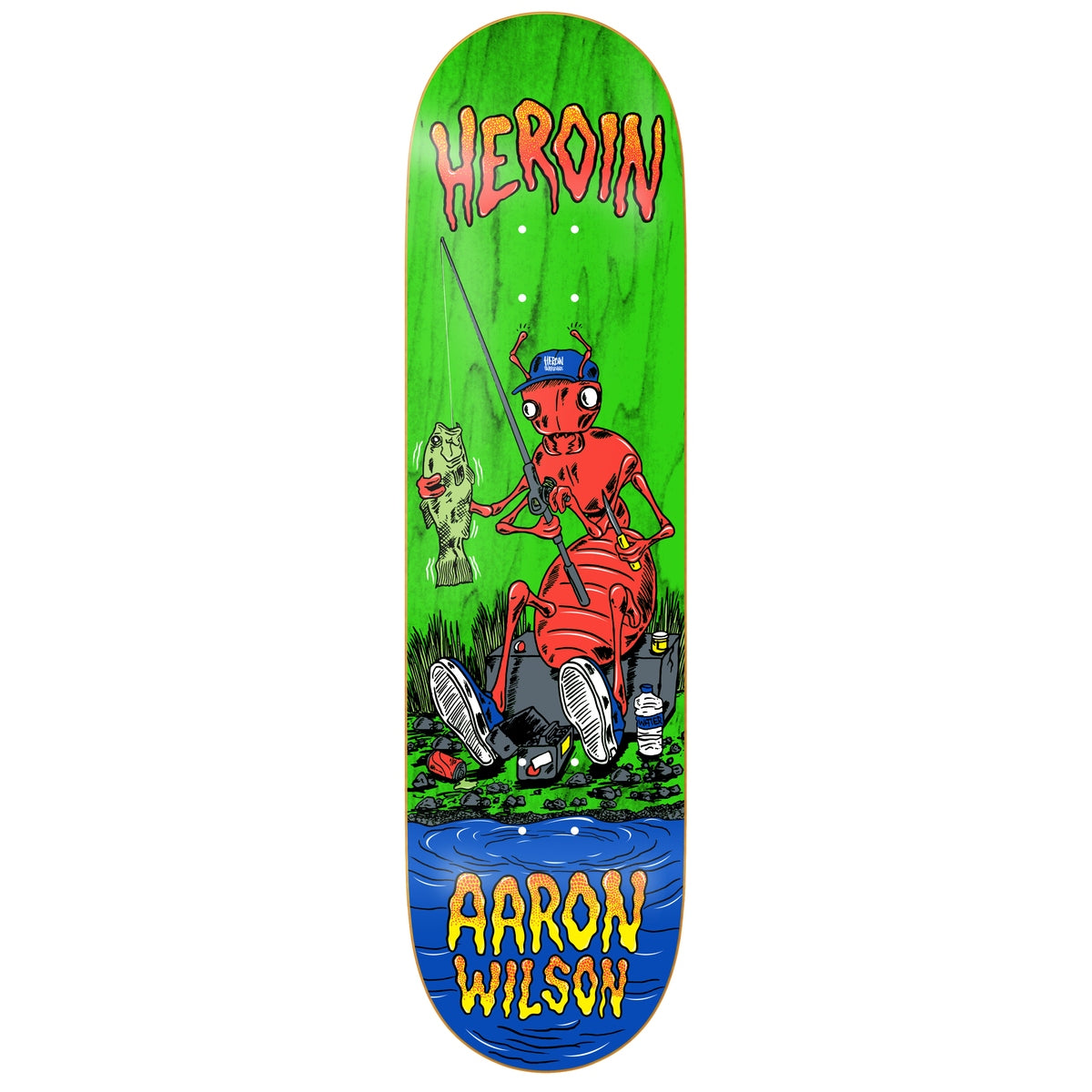 Heroin - Aaron Wilson Bug Deck (8.5")