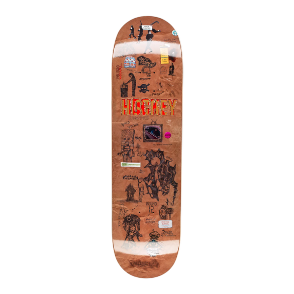 HOCKEY Diego Todd Paper Cover 8.25 デッキ Hockey - Diego Todd Paper Cover Deck (8.25