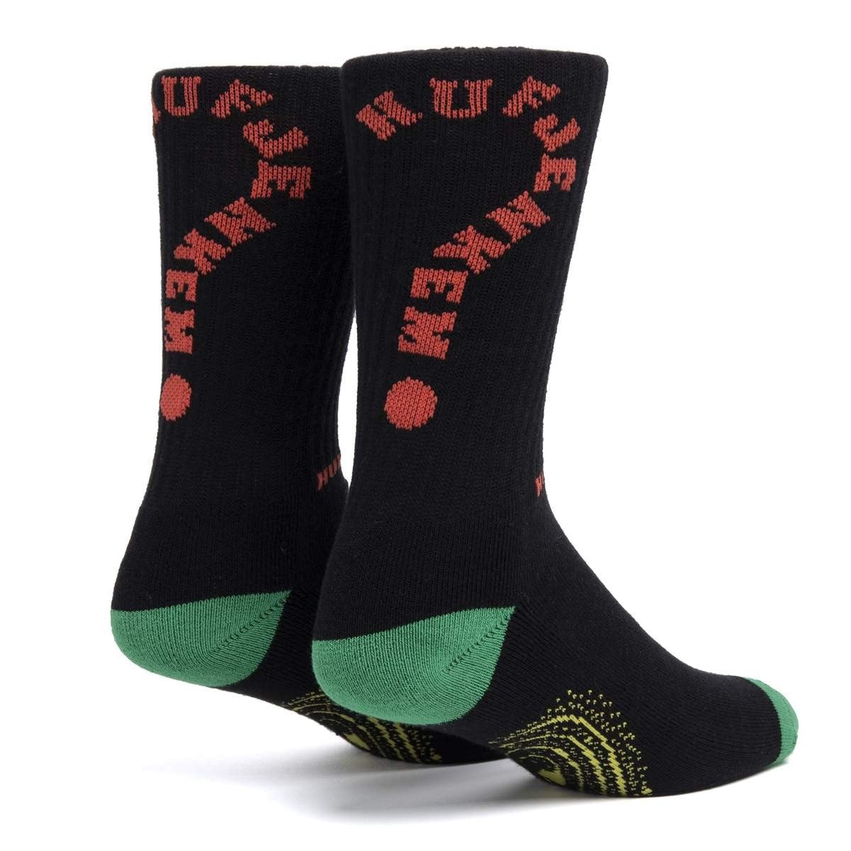 Huf - Huf X Jenkem The Portal Crew Sock (Black)