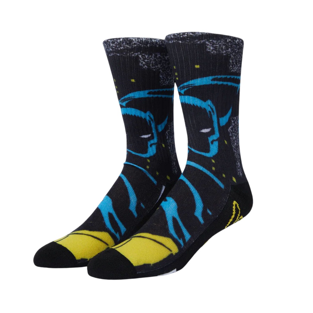 Huf - City Prowling Crew Sock (Black)