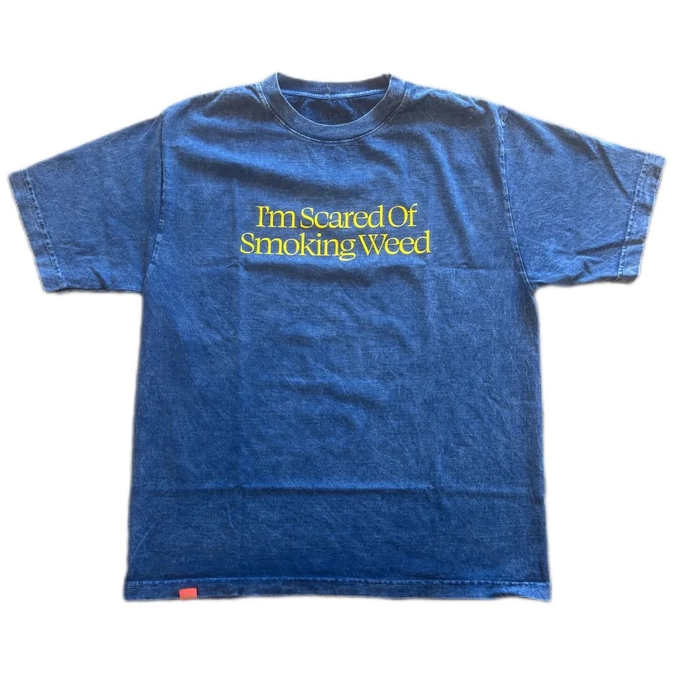 Jacuzzi Unlimited - Scared Weed Mineral Wash Premium Tee (Midnight)