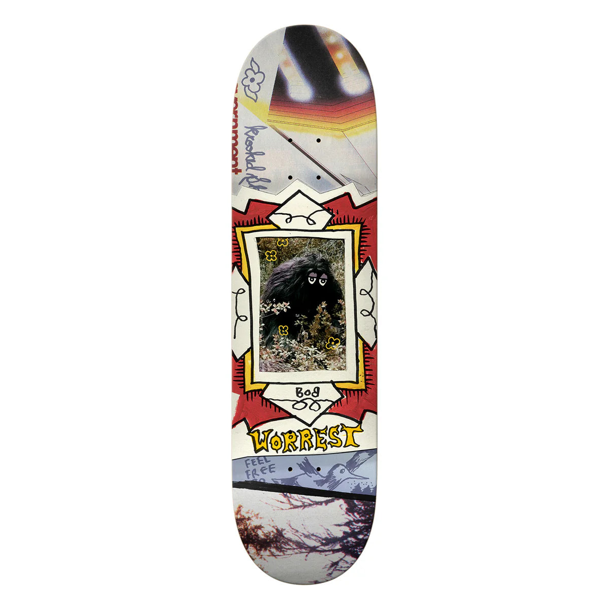 Krooked - Bobby Worrest Bigfoot Twin Tail Slick Deck (8.3")