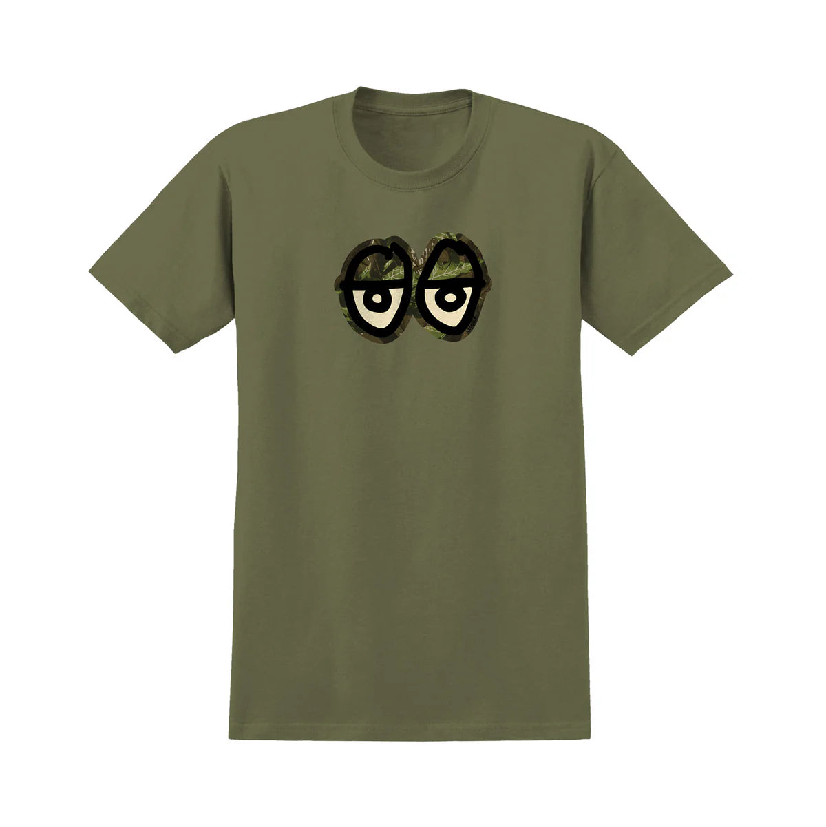 Krooked - Eyes Camo Shirt (Military Green)