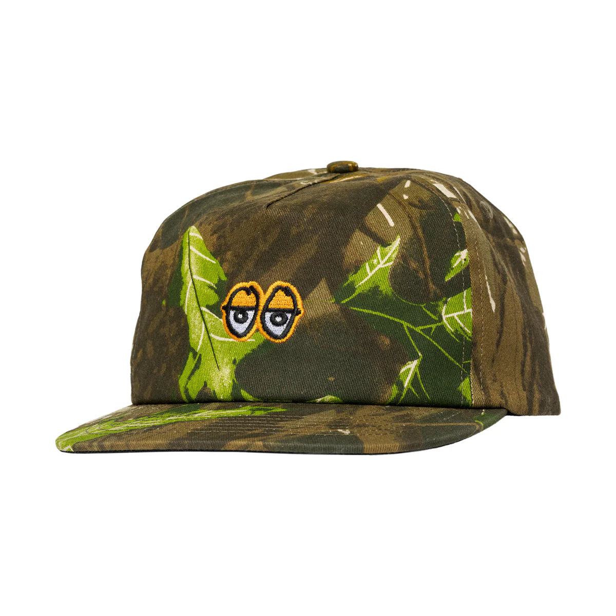 Krooked - Eyes Camo Snapback Hat (Tree Camo)