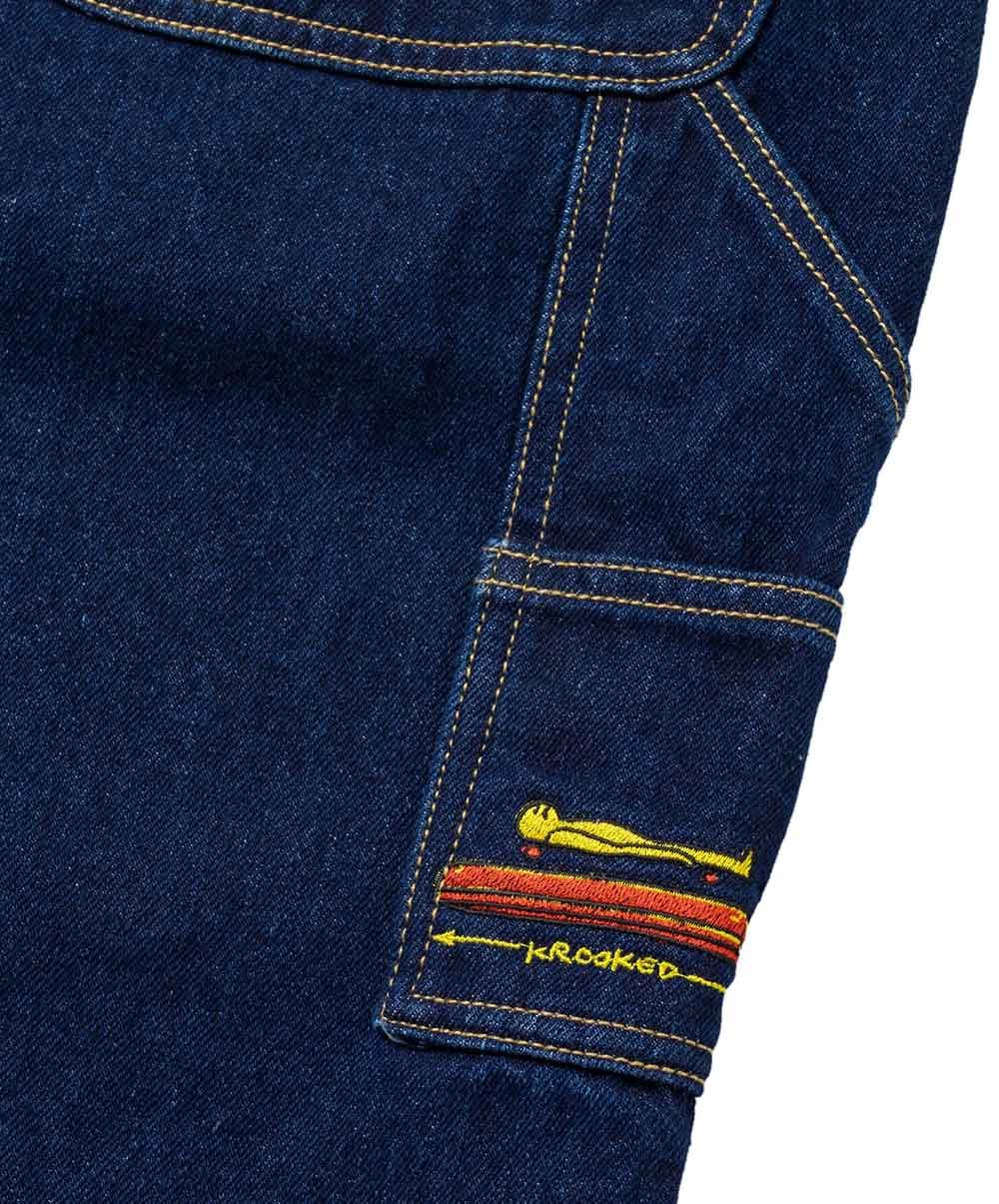 Krooked - Koffin Carpenter Pants (Dark Denim)