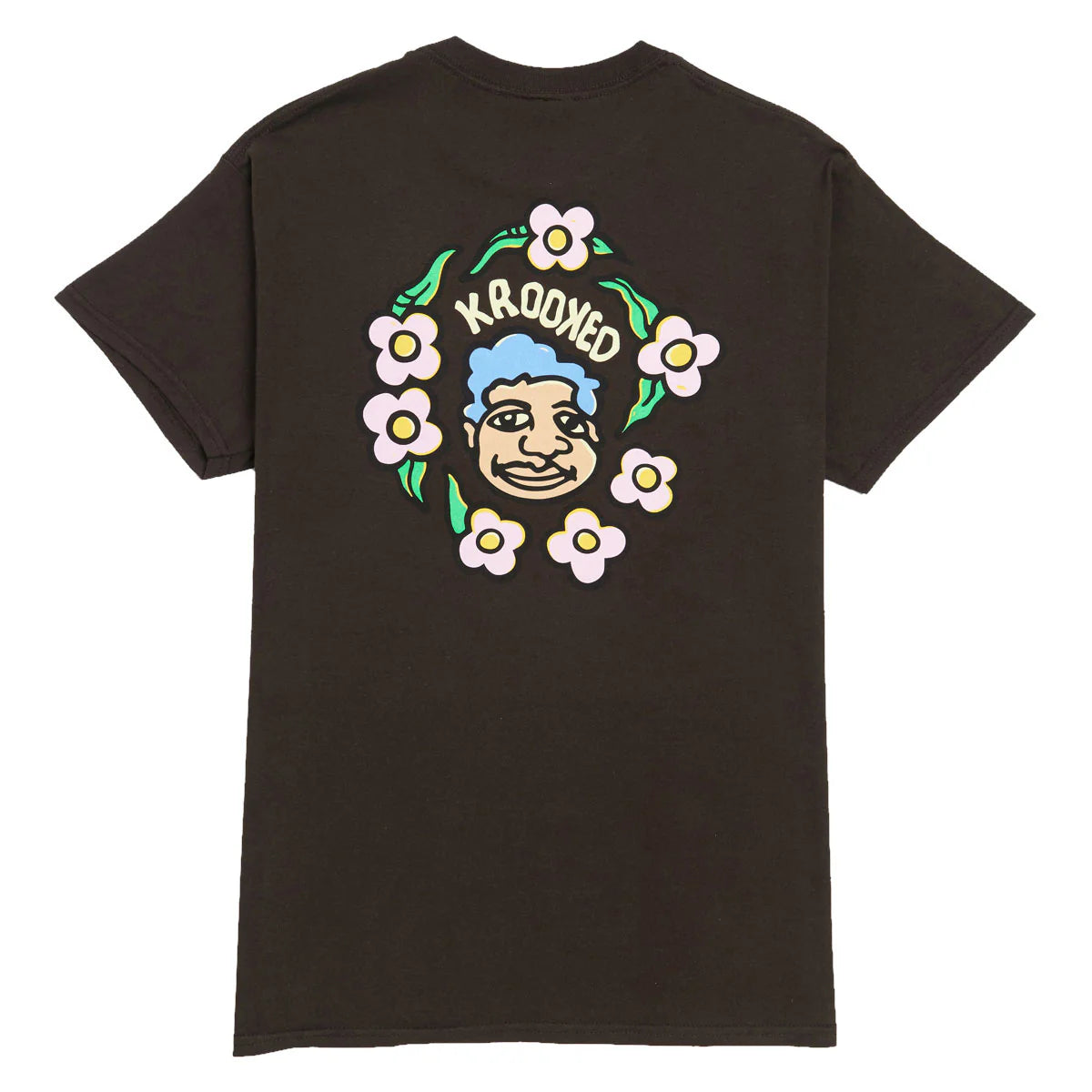 Krooked - MG Shirt (Dark Chocolate)