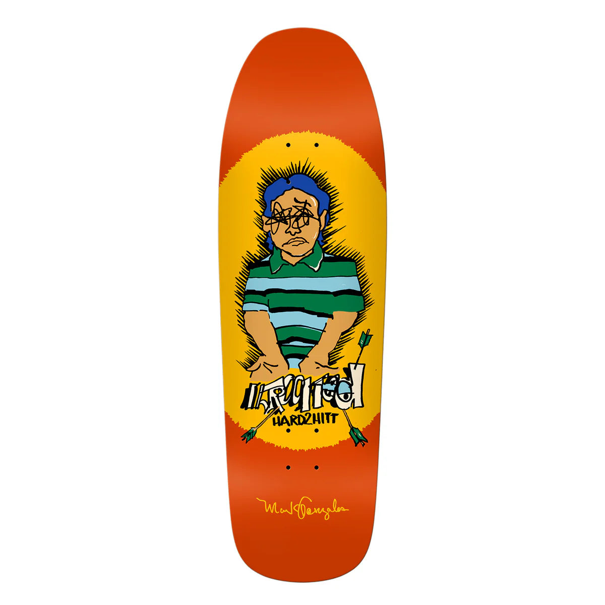 Krooked - Mark Gonzales Hard 2 Hitt Deck (9.81")