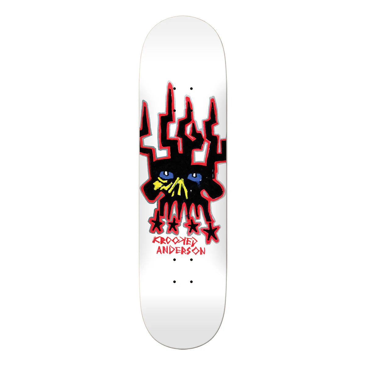Krooked - Mike Anderson Skull King Deck (8.38")