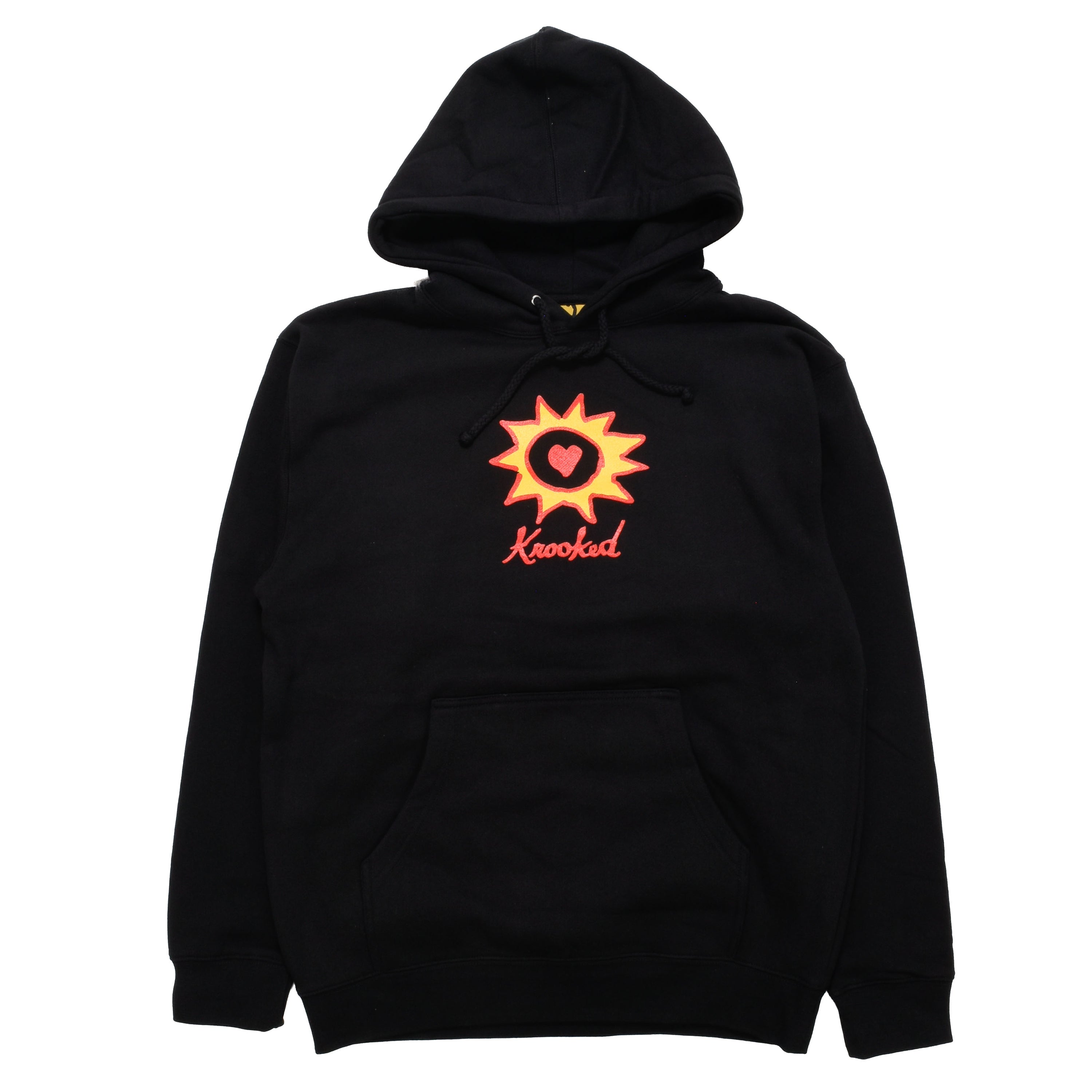 Krooked - Sun Heart Hoodie (Black)