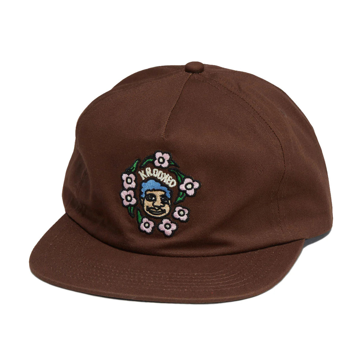 Krooked - Sweatpants Redux Snapback Hat (Brown)