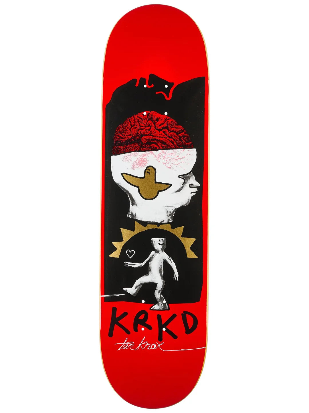 Krooked - Tom Knox Brain & Bird Deck (8.5")