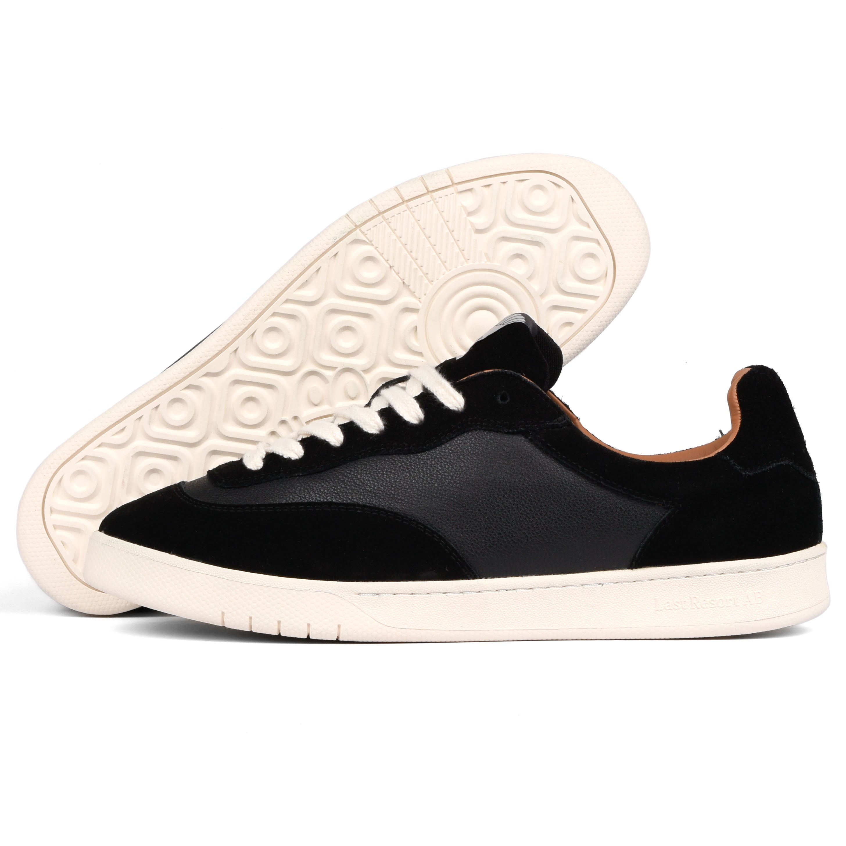 Last Resort AB - CM001 Leather/Suede (Black/White) *SALE