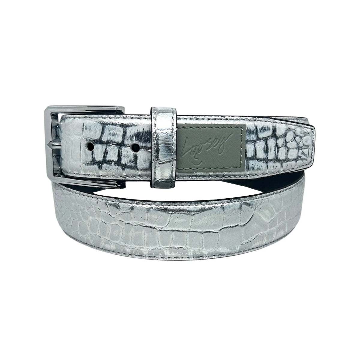 Loosey - Siver Surfer Croc Belt