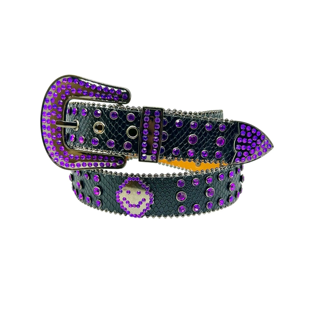 Loosey - Smile Rhinestone Belt
