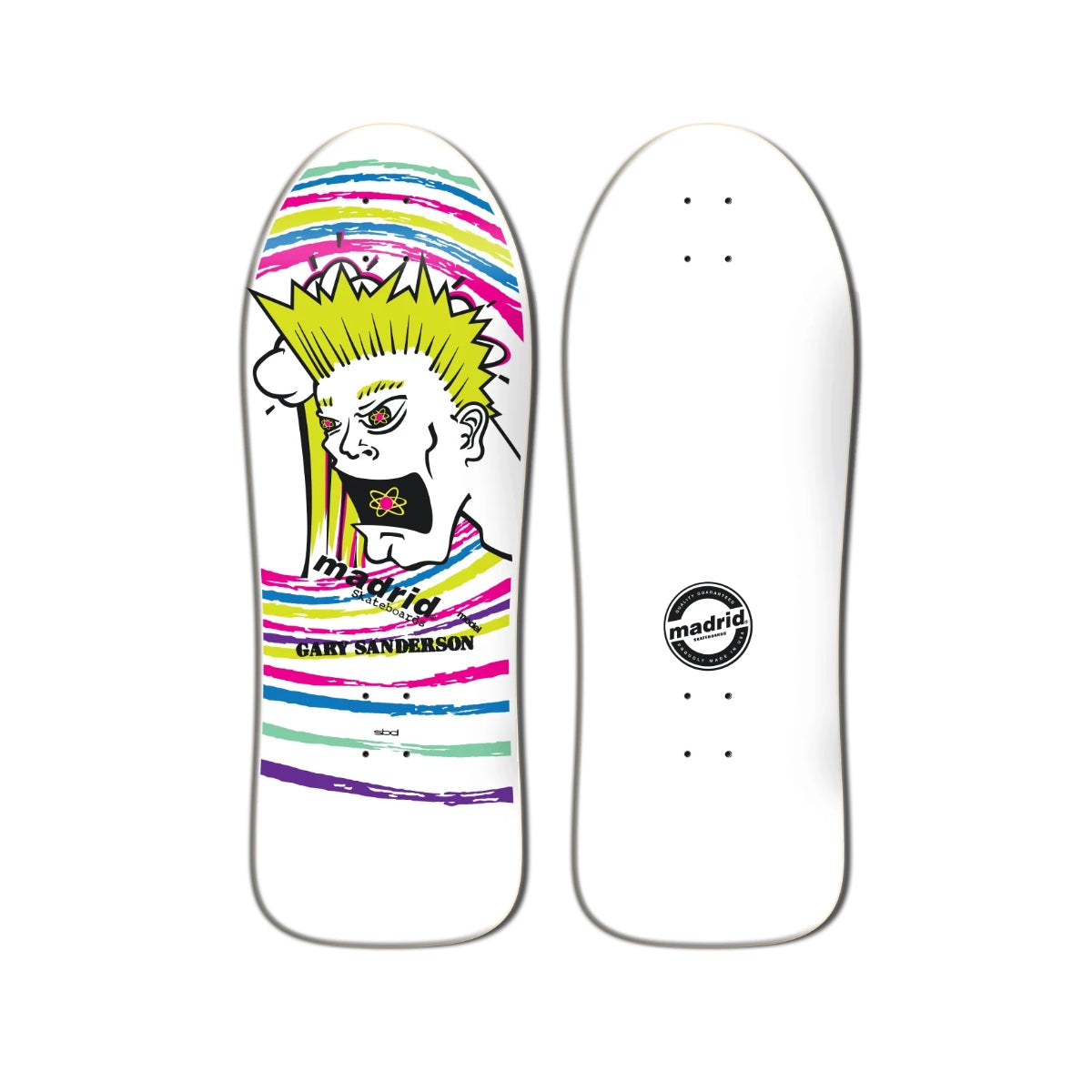 Madrid - Gary Sanderson Atomic Man Deck (10.625")