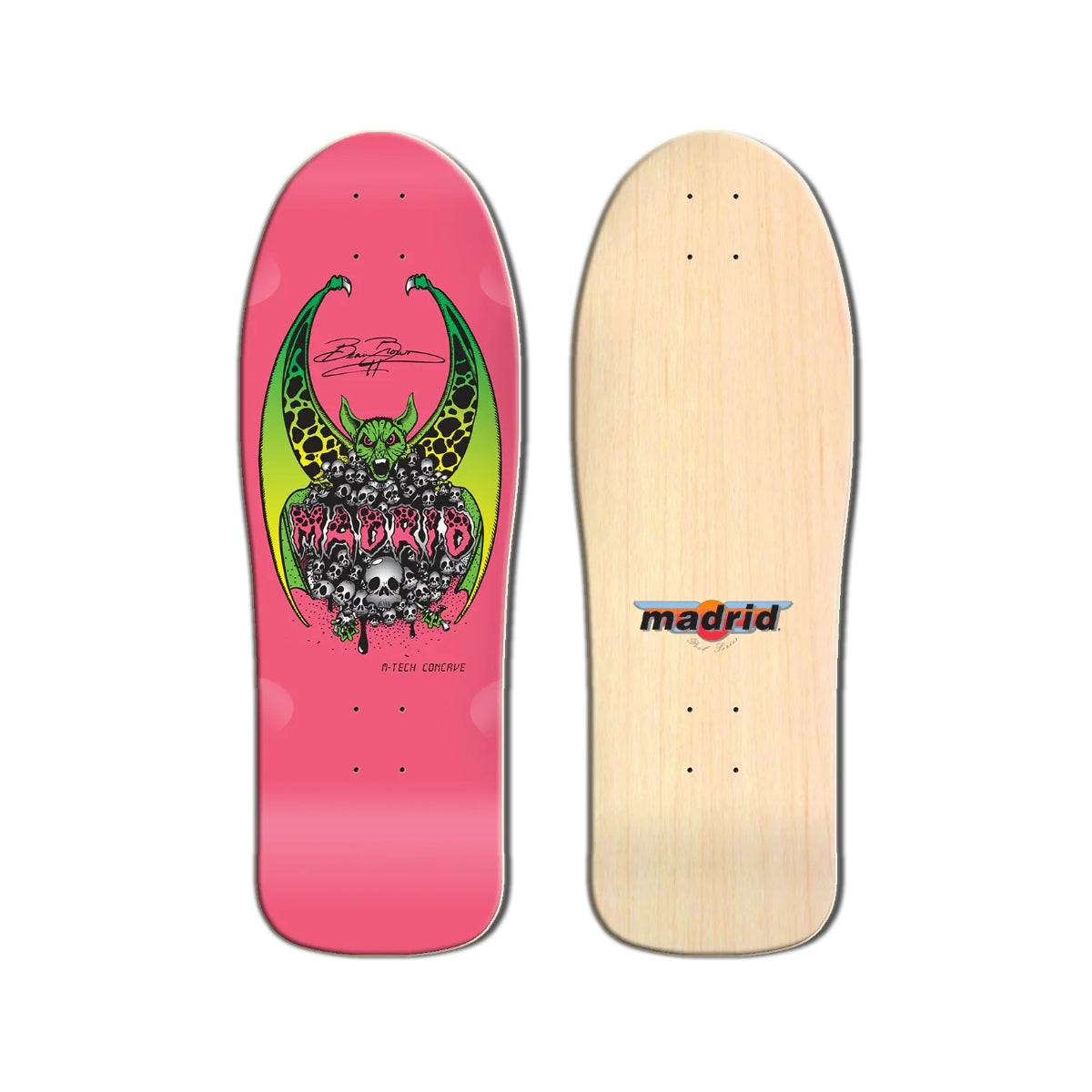 Madrid - Retro Beau Brown Pink Deck (10.25")