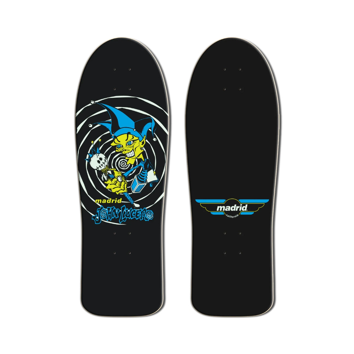 Madrid - Retro Glow In The Dark Series John Lucero Deck (10.25")