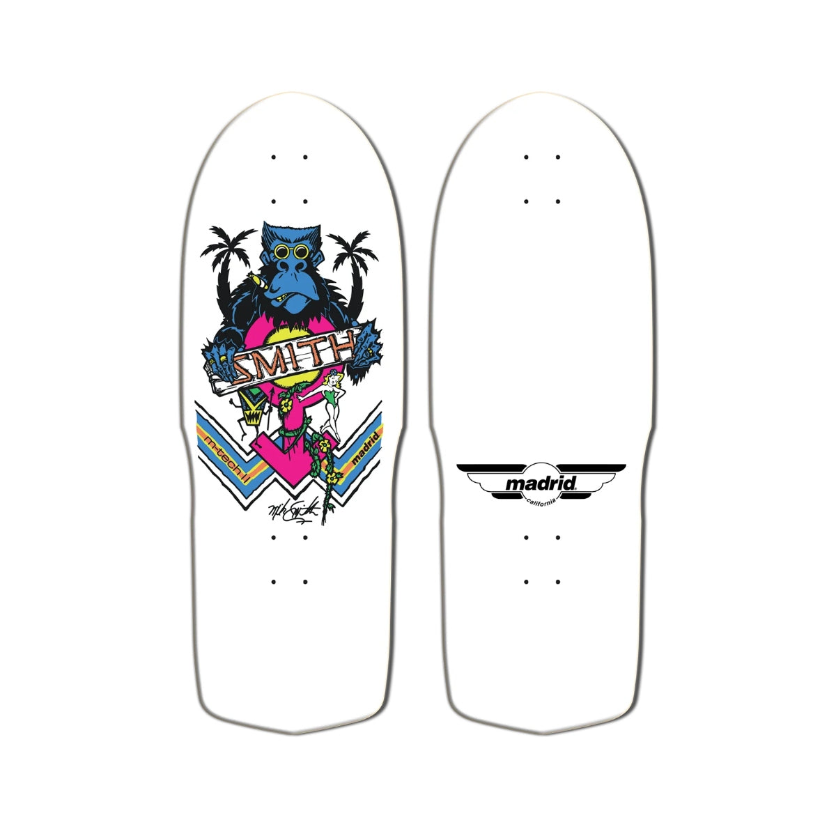 Madrid - Retro Mike Smith Ape Deck (10")