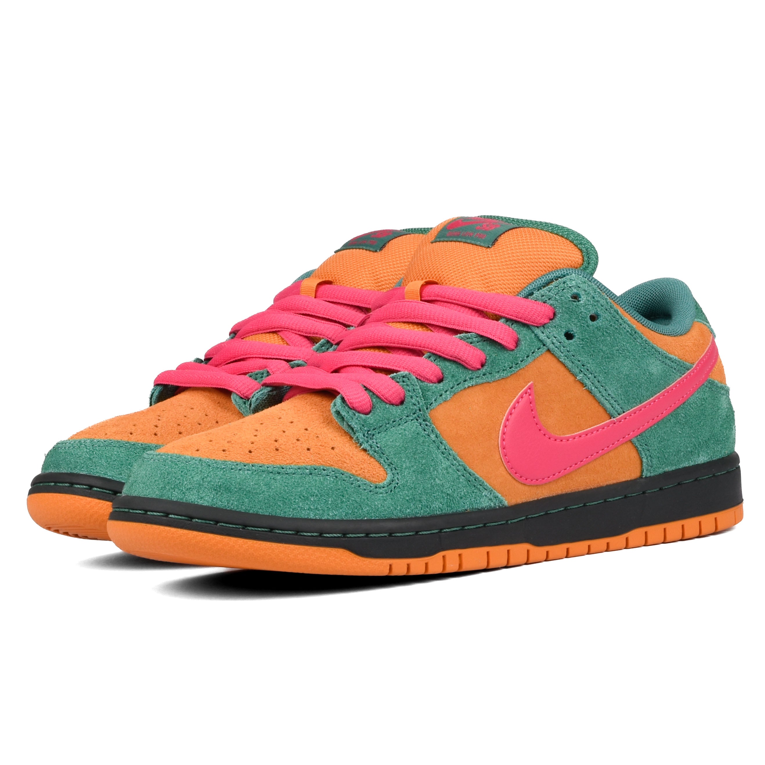 Nike SB - Dunk Low Pro (Green Noise/Light Curry/Off-Noir/Watermelon)