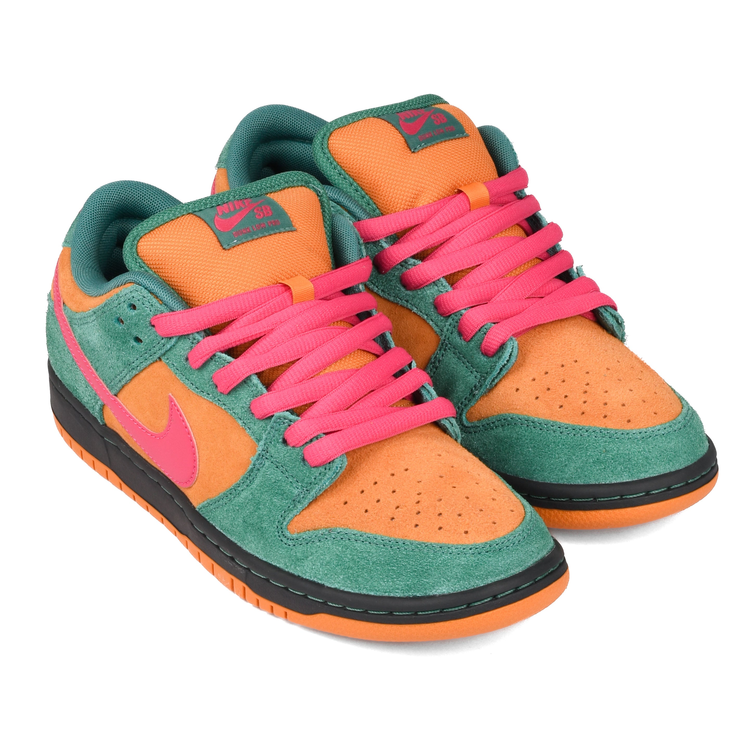 Nike SB - Dunk Low Pro (Green Noise/Light Curry/Off-Noir/Watermelon)